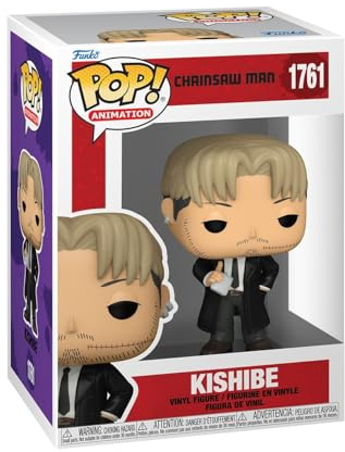 Funko POP Animering: CSM - Kishibe - Motorsågsman - Samlarobjekt vinylfigur - Presentidé - Officiella varor - för barn och vuxna - Anime-fans - modellfigur för samlare och display