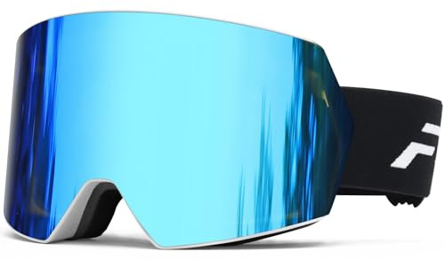 FMY OTG Ski Goggles,Snowboard Goggles for Men,Women & Youth Anti Fog