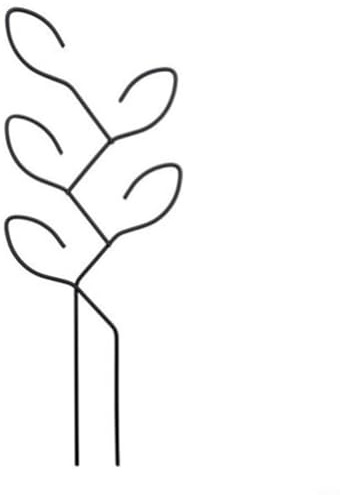 FUBESK Marco de escalada de plantas de hierro para plantas en maceta, marco creativo de flores de vid trepadora de hojas, enrejado de jardín