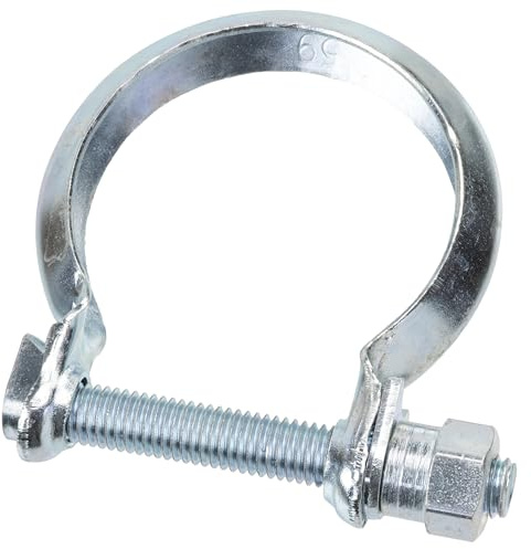 AERZETIX - Abrazadera de Escape con Brida Ø59 mm | Unión Desmontable Línea de Escape | Compatible OEM 3646228, 430850590B, 171387, 171367, 55272832, 51789096