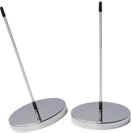 2 soportes para notas, pinchos rectos para barra de restaurante, cheques de escritorio, soportes de recibos para recibos de facturas, notas, pedidos de papel