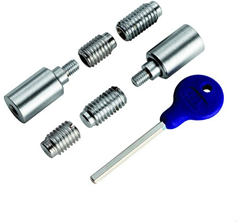 Sliding Sash Window Stop Restrictor - Satin Chrome