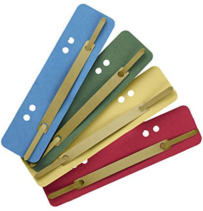 Blauer Engel Heftstreifen Karton, sortiert, 200 Stück