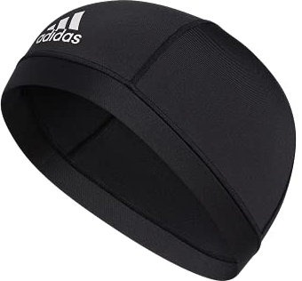 adidas Aeroready Fußball-Schädelmütze, Schwarz, Einheitsgröße
