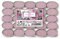 Price's Petali Lot de 25 bougies chauffe-plat parfumées de la marque | 4 heures de combustion | Disponible en plusieurs parfums (rose)