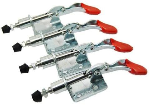 XRPAOWA 4 Pcs Toggle Clamp 301AM Stroke Push Pull Action Hand Tool Light Duty