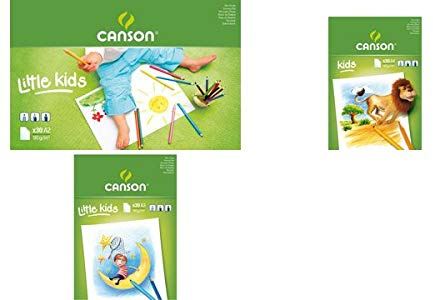 CANSON Malblock, DIN A2, 90 g qm, 30 Blatt 3148951500259