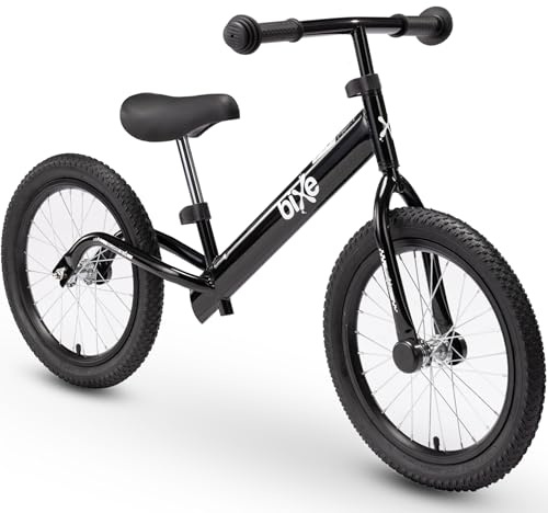 Bixe Bicicletta Senza Pedali 5-9 Anni - Bicicletta Bambini - Balance Bike - Bici Senza Pedali - Bici Bambino Senza Pedali per Equilibrio - Bici Bambina - Ruota 16 Pollici