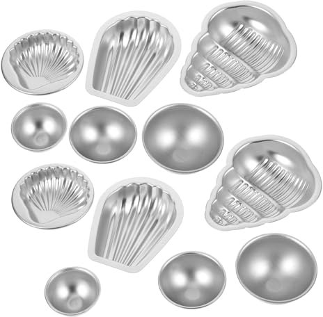 OATIPHO 12stücke Badeseifenkugelform Aus Aluminiumlegierung Diy-form Für Badekugeln Und Seifen Salzkugelwerkzeug Pressform Für Selbstgemachte Badekugeln