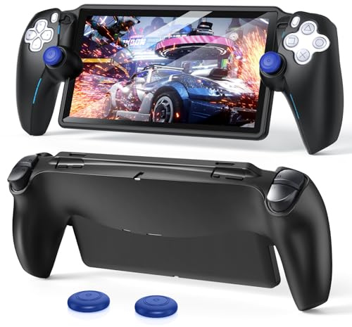 FYOUNG Silicone Soft Protective Cover Case for Playstation Portal | Anti-scratch Silicone Soft Cover Case with Full Protection and Non-Slip Thumb Grips Accessories Kit for PS Portal