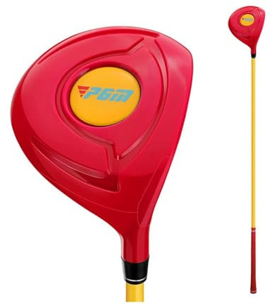 Putter da golf per gli appassionati di golf, con mazze da golf per bambini in legno 1, driver di golf per bambini e putter da golf per principianti (rosso, per 2-3 anni)