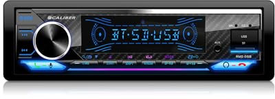 Caliber Autoradio Bluetooth 1DIN, FM Tuner, 4x100W, USB/Micro SD, 2.1A Ladefunktion, Aux-in, Freisprecheinrichtung, Externes Mikrofon, RCA Ausgang, MP3/WMA/APE/FLAC