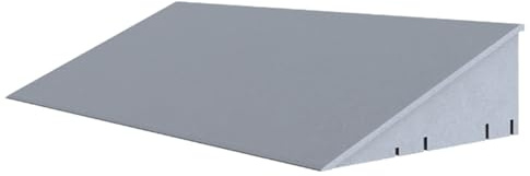 Generisch Türschwellenrampe, Kunststoff Rampe Rollstuhl, 3500kg Kapaztät, Für Rollstuhl, Kinderwagen, Rollator Oder E Scooter(50x18x7cm/20x7x2.8in)