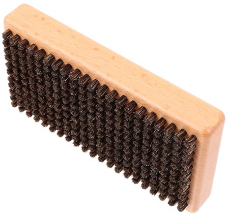 CANIGHT Cepillo para Limpiar Esquís, Cepillo con Mango De Madera, Cepillo para Snowboard, Cepillo Giratorio para Snowboard, Cepillo De Limpieza para Patinetas, Cepillo para Limpiar Cera