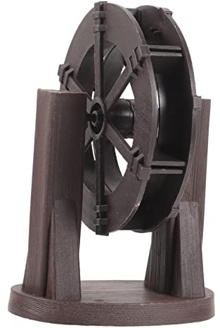 TOYANDONA Kunststoff Wasserrad für Gartenteich mit Einzigartiger Form Langlebig und Geschmeidig Dekoratives Fontänenrad für Mikrolandschaftsszenen und Bürodekoration