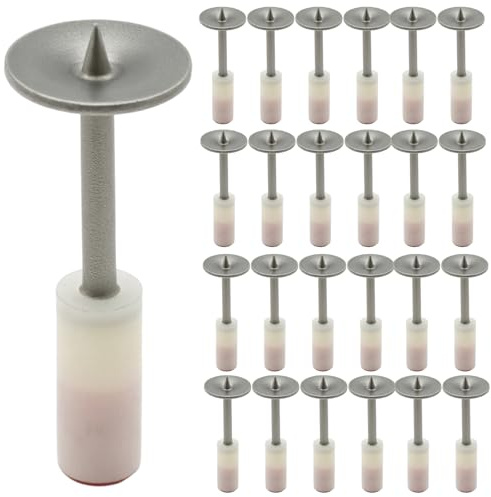 JUUDDENPARTS 200 chiodi rotondi, in acciaio a mano, fissaggio a parete in cemento, dispositivo di fissaggio per condotti per chiodo, accessori per pistole chiodate da 7,3 mm