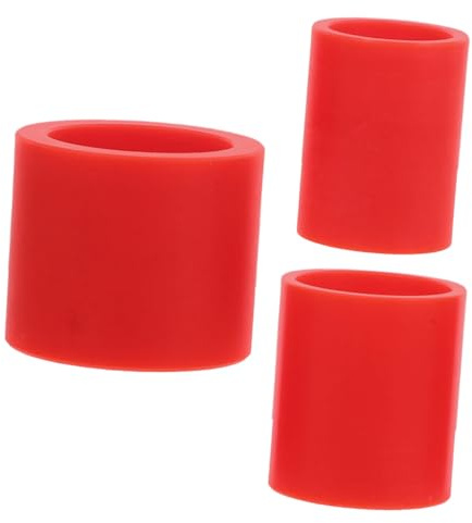 Garneck 3 Stück Schleifscheiben Reduzierhülse Doppelschleifer Adapter Raddorn Adapter Reduzierbuchse Dorn Schleifmaschinen Reduzierstück Schleifscheiben Kunststoff
