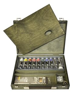 Maimeri Cassetta Classico Vintage Offerta Colori ad Olio 23x32 cm