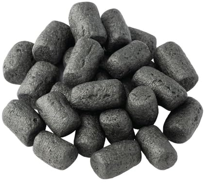 Verpackungschips Schwarz Bio | aus Maisstärke | 100% biologisch abbaubar und kompostierbar Füllchips Polsterchips Polstermaterial Füllmaterial (50)