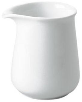 KAHLA 391015A90039C Five Senses Milchgießer 0,30 l |weißes Sahnekännchen aus Porzellan