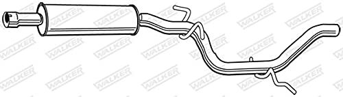 Walker 23029 Mittelschalldämpfer