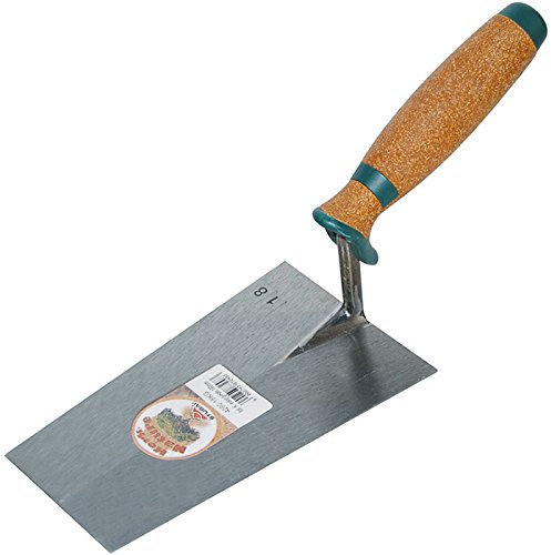 Stubai 426019KG - Paleta de albañil italiana, cuello triangular (corcho, 190 mm)