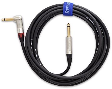 Reference cavo audio RIC01-BK-JJR-3-N metri 3 jack mono maschio 6,3 mm jack mono maschio 6,3 mm