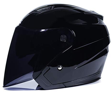 Motorcycle Helmets Electric Bicycle Helmet Open Face Dual Lens Visors Men Women Scooter Motorbike Moto Bike Helmet