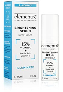 Sérum Eclat 15% Vitamine C - elementrē dermo cosmetics - 30ml Flacon protégé de l'air - Illumine le teint