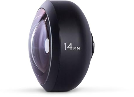 Moment 14 mm Fisheye-objektiv – T-serien mobilobjektiv för iPhone, Pixel och Galaxy – superbred 200° FOV [T-serien]