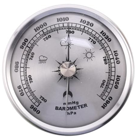 UNbit Home Weather Station Wall Mount Barometer Barometer Barometer Home Weather Station Barometer Indoor and Outdoor Barometer Barometer