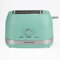 Hamilton Beach Ella 2-Slice Toaster, Wide Slots, 7 Variable Browning Levels, Defrost, Cancel & Reheat Settings, Removable Crumb Tray, Integrated Cord Storage, 800W - HBT1322MM, Matte Mint