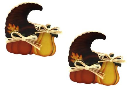 Alipis 2 STK Kürbis-Ornament aus Holz Kürbisdeko für zu Hause Figur Holz Kürbis Dekoration Tischdekoration für Thanksgiving Desktop-Dekorationen Thanksgiving dekorative Requisite hölzern