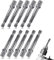 10 PCS Impact Socket Adapter, 3/8 Impact Adapter Drill Socket Adapters Sockets Drill Bit Adapters Wobble Extension Set Metal Accessories for Automotive DIY Impacts Driver Sockets (Steel)