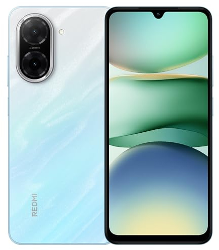 XIAOMI Redmi A5 4G Smartphone No NFC 6.88 120Hz Display 32MP Camera 5200mAh Large Battery Android 15 Cellphone,3GB+64GB,Blue,with Charger