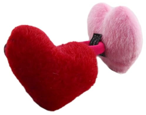 FONDOTIN Handgelenk Nadelkissen Herzförmige aus Polyester und Baumwolle 2 Stück Leicht zu Verstauen Praktisches Nähzubehör für Stickerei und Handarbeit