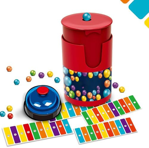 Set Bingo Match Color Fast Grab 90 perline 6 carte codice Campana Party Famiglia 2-4 giocatori