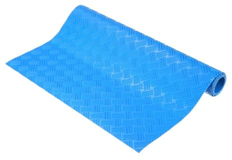 PATIKIL Swimming Pool Ladder Mat, (35 x 15) (1 Pcs), Non-Slip Protective Pool Ladder Pad Step Mat Liner Protection Pad with Wave Texture, Suit for - Above Ground Steps/Pool Stairs