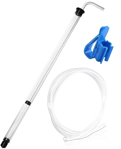 Otbushit 35 cm automatisk sifonpump för hembryggning med slang och klämma, klart vinframställning kit för liten sats öl Kombucha