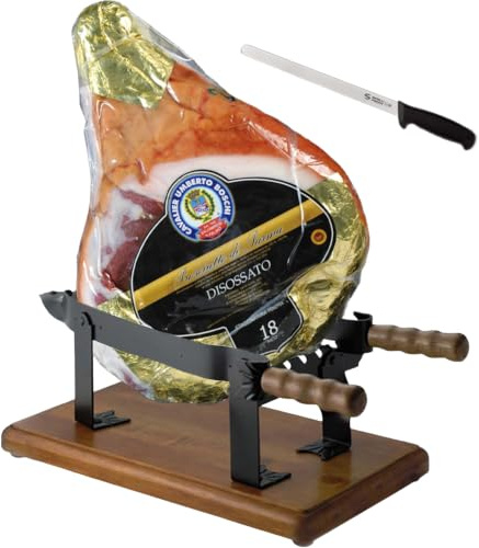 Jambon de Parma Aop (Cav. U. Boschi) Entiér, desosse étau pour jambon couteau pour le jambon