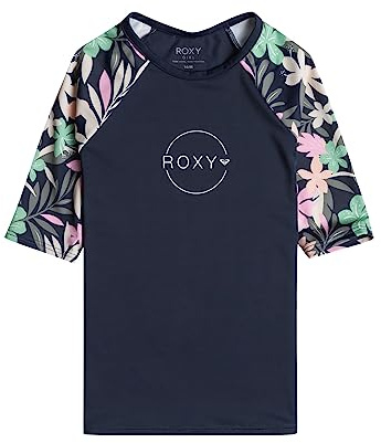 Roxy Ss Lycra Rash-Guard T-shirt för flickor (set med 1)