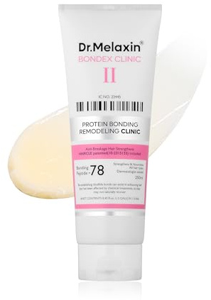 Dr.Melaxin Bondex Remodeling Salon Bonding Treatment | Deep Repair for Bleached & Damaged Hair with Bonding Peptides + Argan Oil