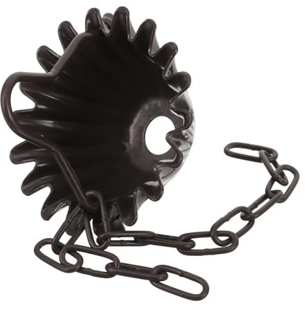Sosoport Regen Kette Für Dachrinnen Metallregenkette Regenkette Außen Regenablaufkette Regenkette Garten Veranda Für Fallrohre Hängen Robust Und Langlebig