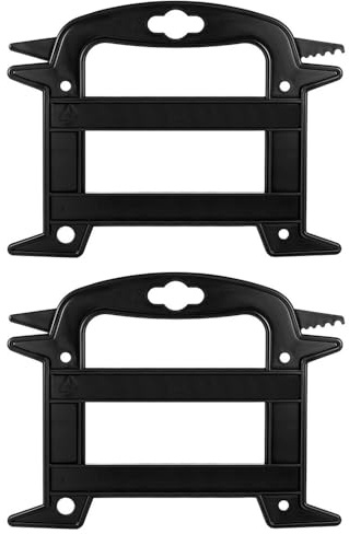 Cord Organizer, 2pcs Outdoor Paracord Line Winder Portable Ladder Spool Holder for Hiking, Camping, Emergency Preparedness (Single Teeth)