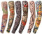 Benbilry 6 Stück Tattoo Ärmel Tattoo Armstrumpf, Unisex Nylon Temporäre Tätowierung Tattoo Strumpf Arm für Karneval Fasching Party…
