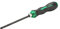TopHomer Destornillador ajustable 2 en 1, destornillador intercambiable Phillips ranurado de 4 x 110mm con puntas magnéticas para reparación de instrumentos