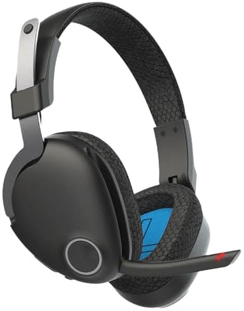 SonidoLab Vibe Production Auriculares Bluetooth Over-Ear – Inalámbricos & Cable, Micrófono, 60h batería, para PC, portátil, Oficina, Juegos