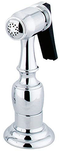 Kingston Brass Gourmetier KBSPR1 Kitchen Faucet Sprayer with Hose, Polished Chrome