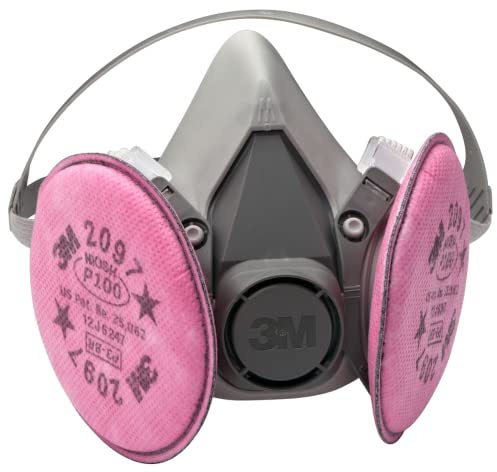3M 1/2 MASK Respirator Assembly Medium - 7182 for Welding