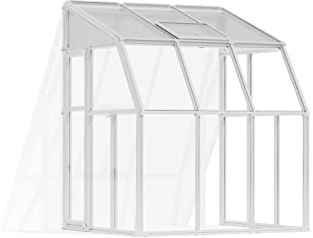 Canopia by Palram véranda Tonnelle de Jardin fermée en kit Sunroom 4m² . Structure en Aluminium Panneaux Polycarbonate, résistant aux intempéries